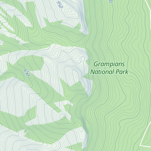Map of Twin Peak