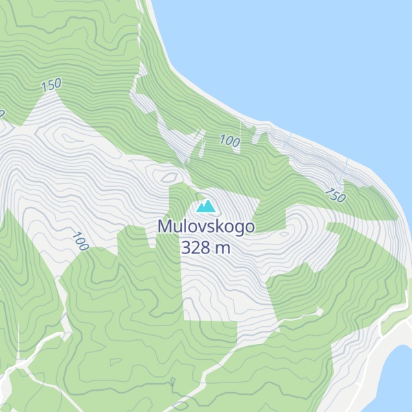Map of Mulovskogo