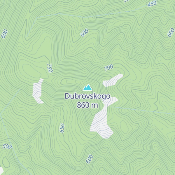 Map of Dubrovskogo