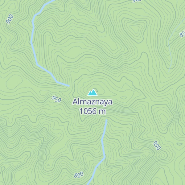 Map of Almaznaya