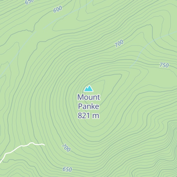 Map of Mount Panke