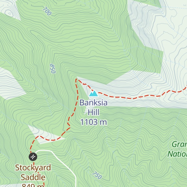 Map of Banksia Hill
