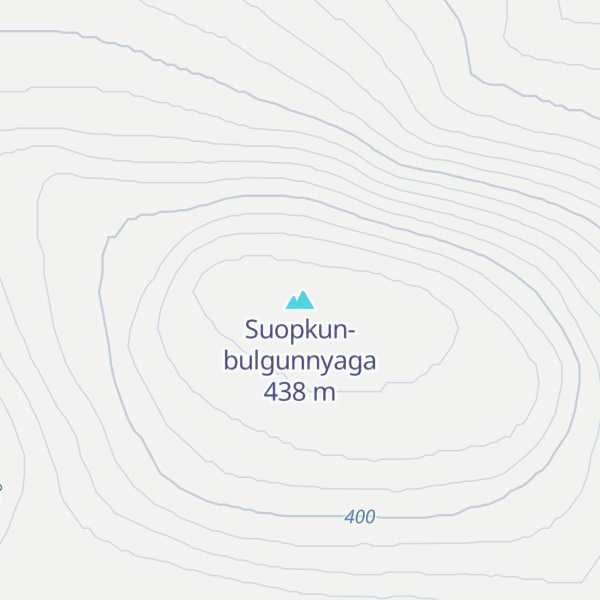 Map of Suopkun-bulgunnyaga