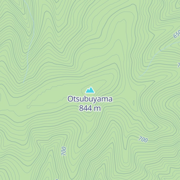 Map of Otsubuyama