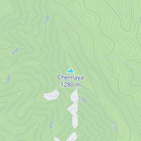 Map of Chernaya