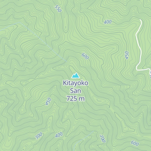 Map of Kitayoko San