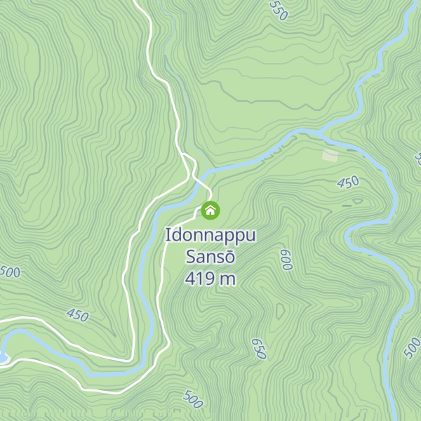 Map of Idonnappu Sansō