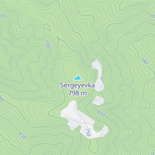 Map of Sergeyevka