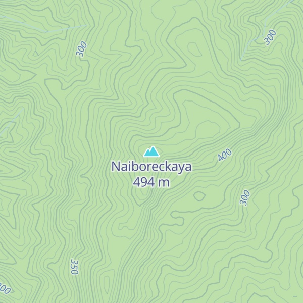 Map of Naiboreckaya