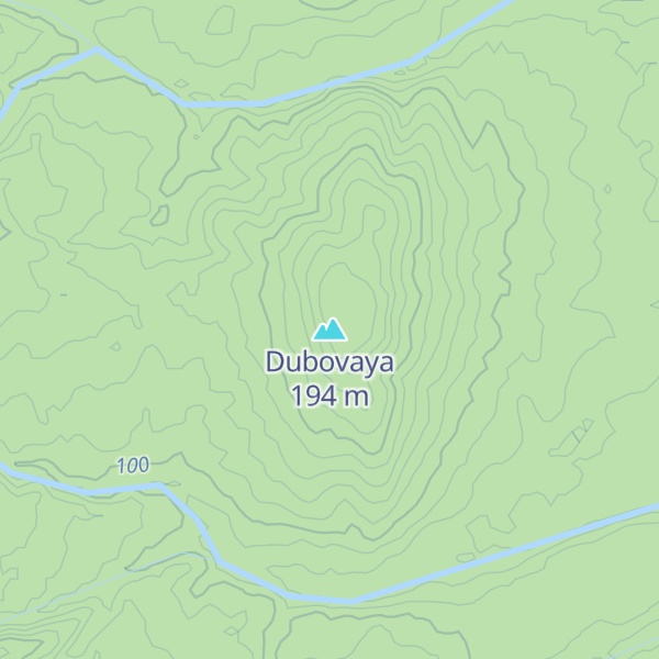 Map of Dubovaya
