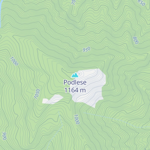 Map of Podlese