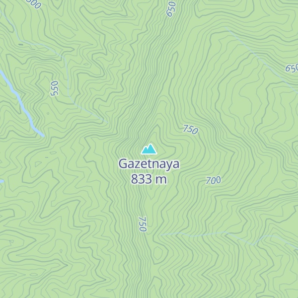 Map of Gazetnaya