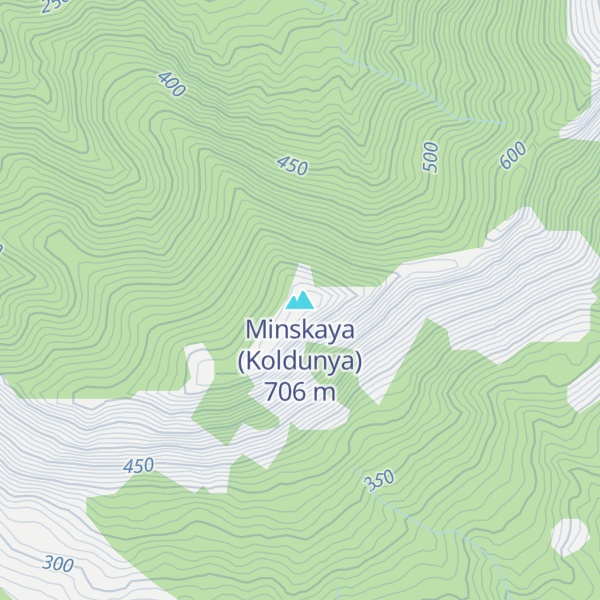 Map of Minskaya (Koldunya)