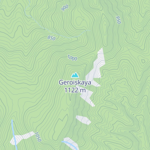 Map of Geroiskaya