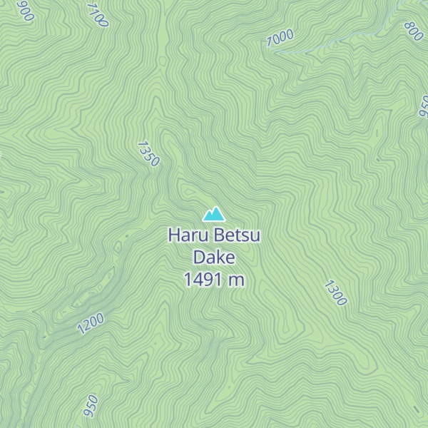 Map of Haru Betsu Dake