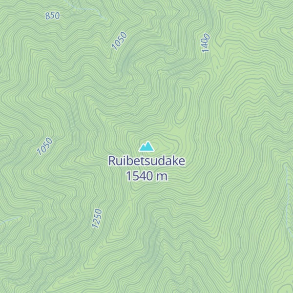 Map of Ruibetsudake