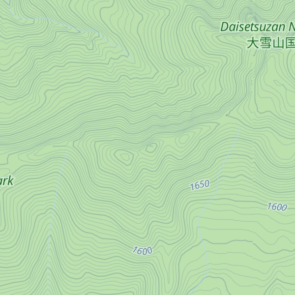 Map of Mt.Sanpou