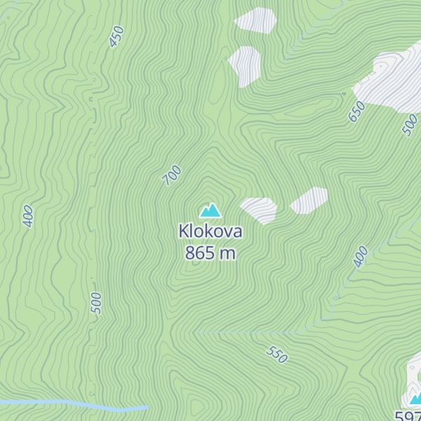 Map of Klokova