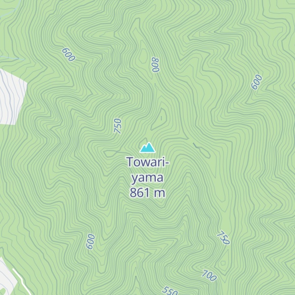 Map of Towari-yama