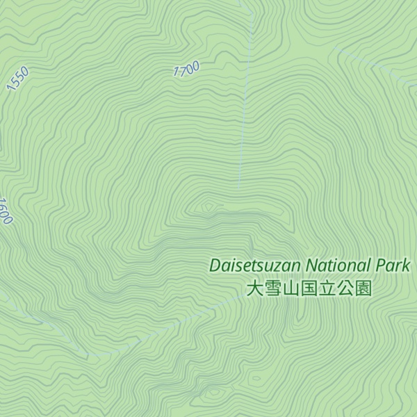 Map of Mt.Biei