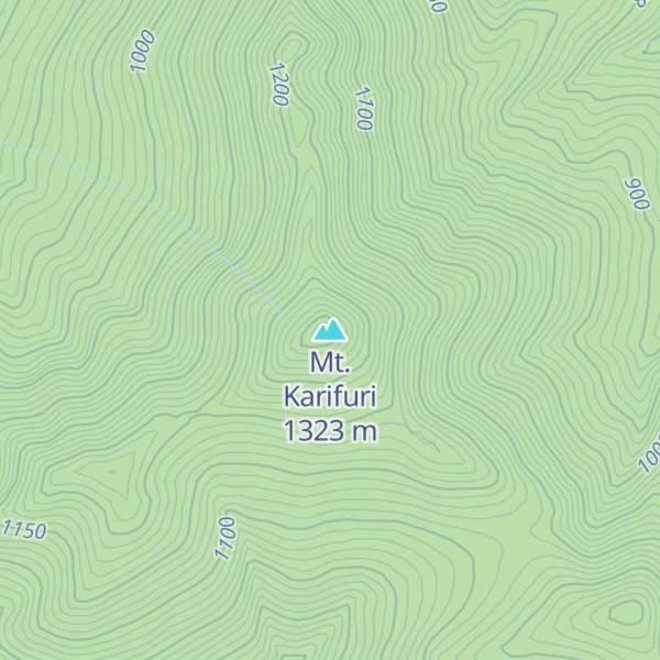 Map of Mt. Karifuri