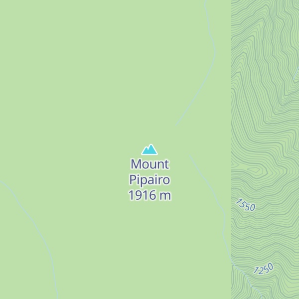 Map of Mount Pipairo