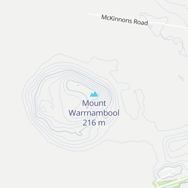 Map of Mount Warrnambool