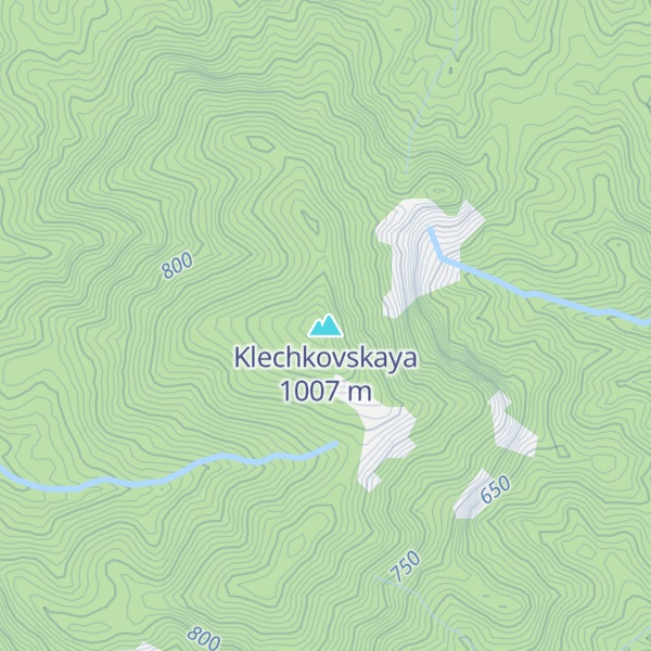 Map of Klechkovskaya