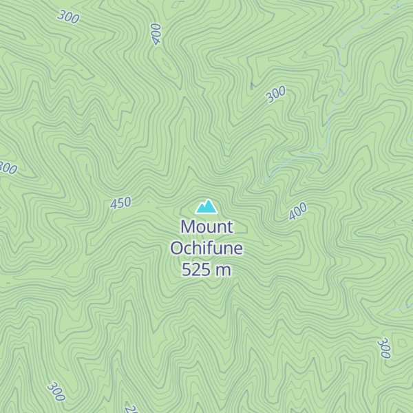 Map of Mount Ochifune