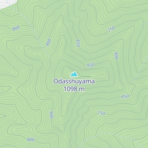 Map of Odasshuyama