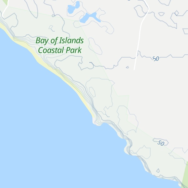 Map of Flaxmans Hill