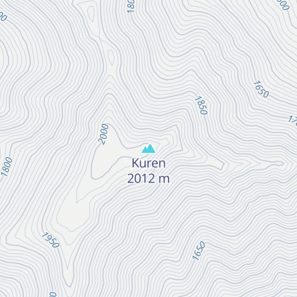 Map of Kuren