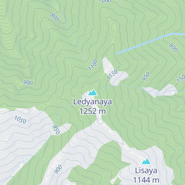 Map of Ledyanaya