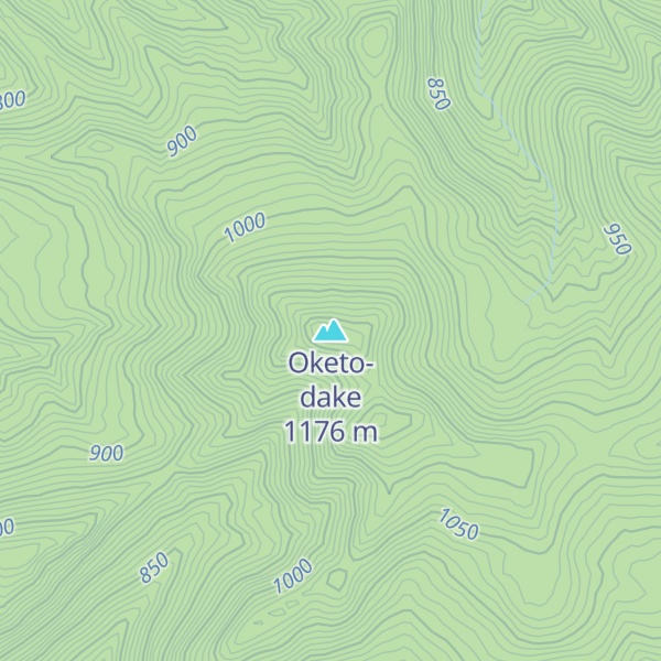 Map of Oketo-dake