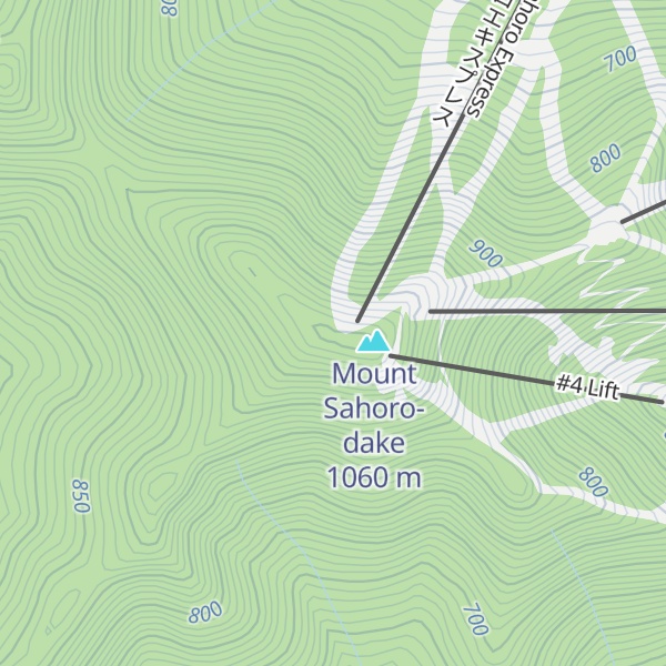Map of Sahoro hut