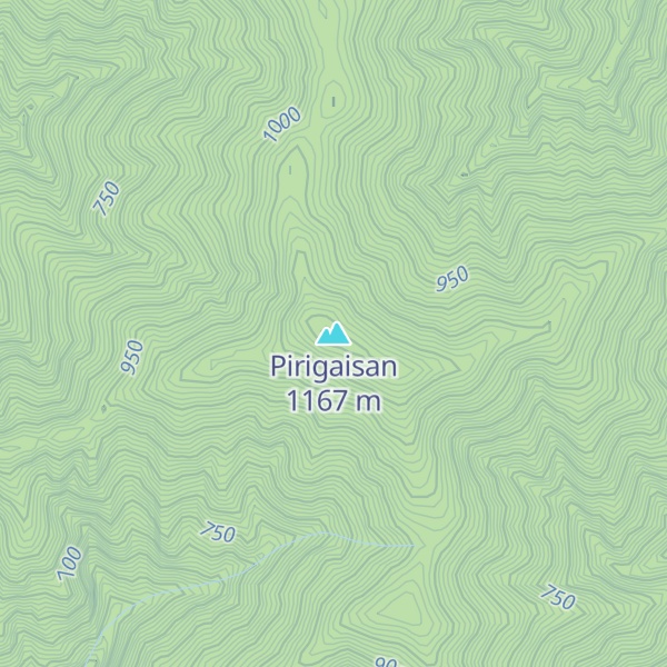 Map of Pirigaisan