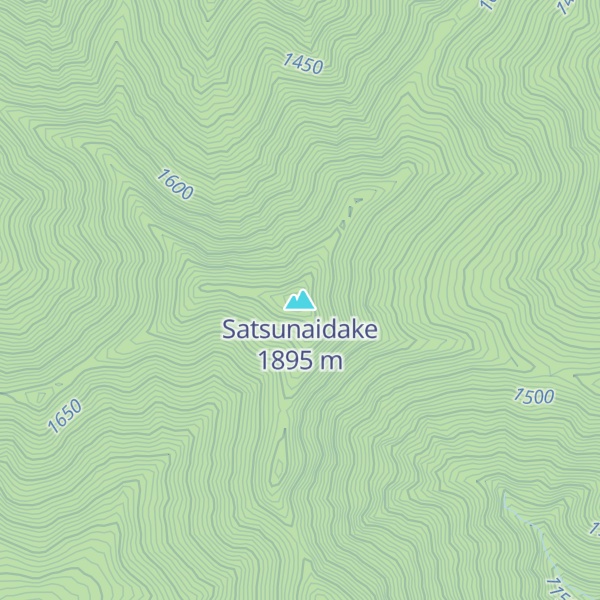 Map of Satsunaidake