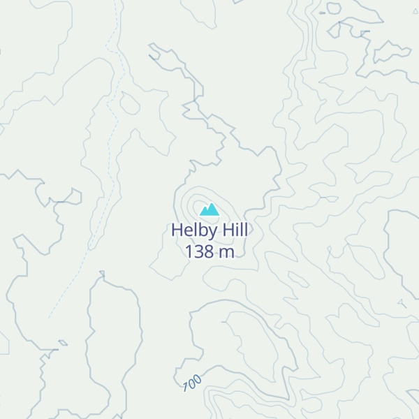 Map of Helby Hill