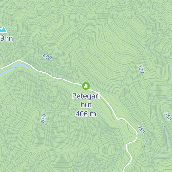 Map of Petegari hut
