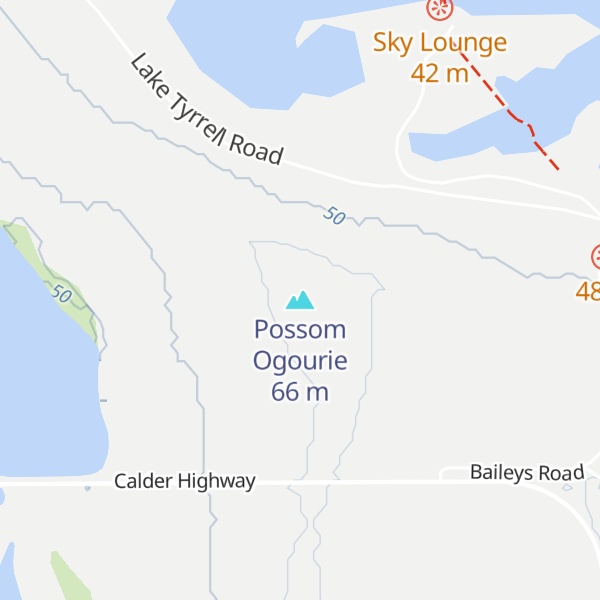 Map of Possom Ogourie