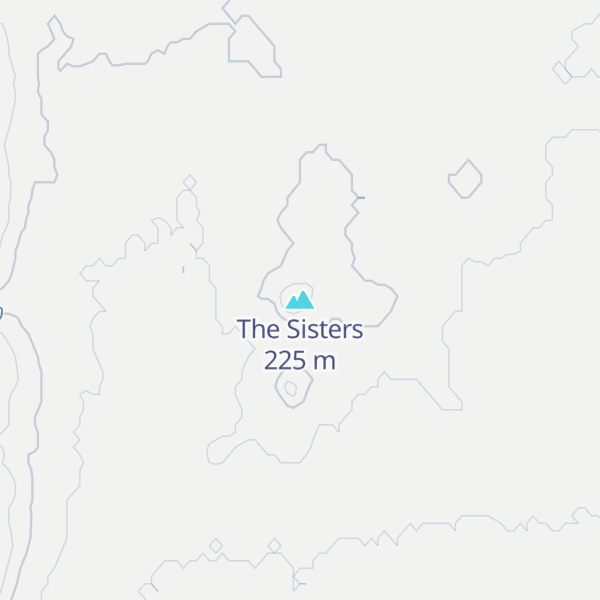 Map of The Sisters