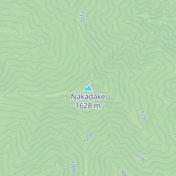 Map of Nakadake
