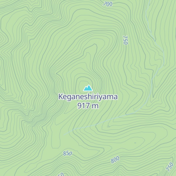 Map of Keganeshiriyama