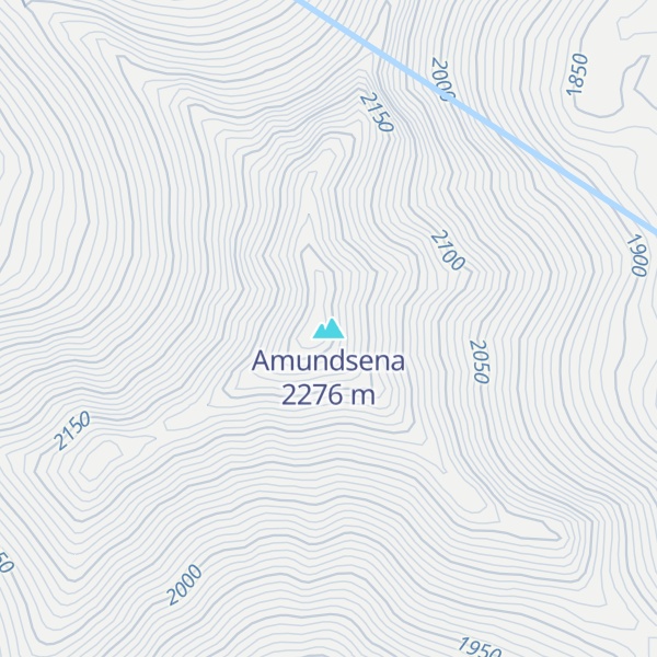 Map of Amundsena