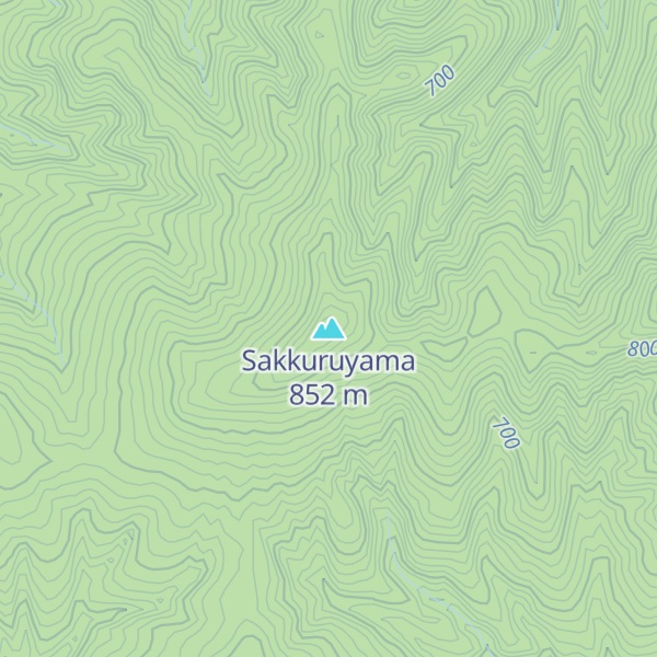 Map of Sakkuruyama