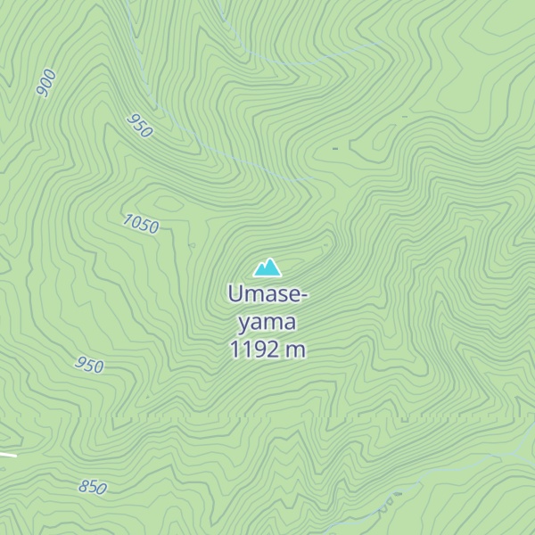 Map of Umase-yama