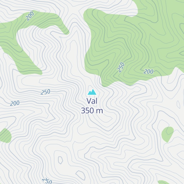 Map of Val