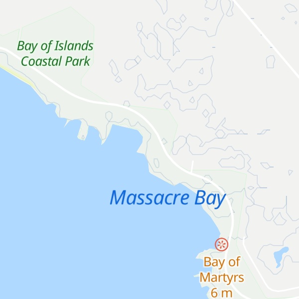Map of Massacre Hill