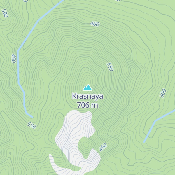 Map of Krasnaya