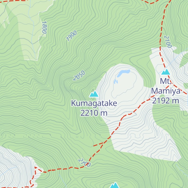 Map of Kumagatake